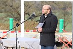 Geschäftsführer Diakonie Novalis Clemens Schlegelmilch bei der Grundsteinlegung in Ebeleben (Foto: Eva Maria Wiegand)