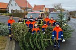 Weihnachtsb&auml;ume werden eingesammelt (Foto: Feuerwehr Heiligenstadt)