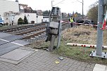 Unfall am Bahnübergang (Foto: S. Dietzel)