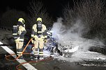 Schwerer Unfall auf der A38 (Foto: S. Dietzel)