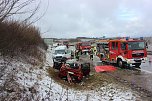 Die Feuerwehr Heiligenstadt musste heute eine Frau aus ihrem Fahrzeug retten (Foto: Feuerwehr Heiligenstadt)