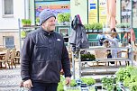 Blumenstand auf dem Sondershäuser Ostermarkt (Foto: Eva Maria Wiegand)