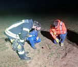 Munitionsfund bei Herreden (Foto: Feuerwehr Herreden/Silvio Dietzel  )