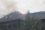 Dachstuhlbrand in Heringen  (Foto: S.Dietzel)