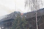 Dachstuhlbrand in Heringen  (Foto: S.Dietzel)