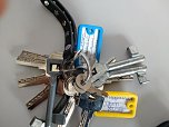Wer erkennt seine Schlüssel? (Foto: Landespolizeiinspektion Nordhausen)