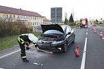 Unfall auf der Kasseler Landstraße (Foto: S. Dietzel)