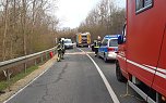 Wildunfall mit Personensuche (Foto: Feuerwehr Wasserthaleben/Silvio Dietzel)