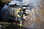 Laubenbrand in Sondershausen (Foto: Silvio Dietzel)