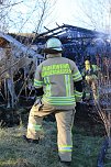 Laubenbrand in Sondershausen (Foto: Silvio Dietzel)