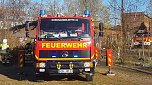 Feuerwehren auf Gel&auml;nde des alten Gaswerkes im Einsatz (Foto: T. Pantosch)