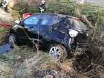 Unfall bei Großwechsungen (Foto: S.Dietzel) Unfall bei Großwechsungen (Foto: S.Dietzel)