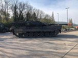 28 Leopard 2 Panzer zurück in Bad Frankenhausen (Foto: S. Dietzel)