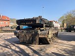 28 Leopard 2 Panzer zurück in Bad Frankenhausen (Foto: S. Dietzel)