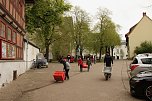 Bücherflohmarkt auf dem Blasii-Kirchplatz (Foto: agl)