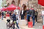 1. Mai auf dem Nordhäuser Rathausplatz (Foto: agl)