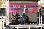 1. Mai auf dem Nordhäuser Rathausplatz (Foto: agl)