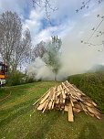 Feuer beim Kanu-Sport-Verein (Foto: Feuerwehr Sundhausen/Silvio Dietzel)