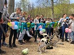 Affengeburtstag und Putzaktion im Affenpark Straußberg (Foto: S. Dietzel)