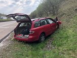 Unfall auf der A 38 (Foto: Silvio Dietzel)