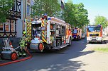 Dachgeschosswohnung ausgebrannt (Foto: Silvio Dietzel)