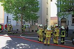 Dachgeschosswohnung ausgebrannt (Foto: Silvio Dietzel)