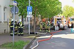 Dachgeschosswohnung ausgebrannt (Foto: Silvio Dietzel)