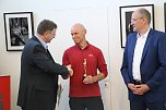 27 Sportchampions und zwei Sportbotschafter wurden heute  in der Kreissparkasse ausgezeichnet (Foto: agl)