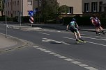 Wettbewerbe im Speedskating mit Nordhäuser Familie (Foto: Karola Krebs)