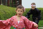 Kodomo No Hi, das Kinderfest, heute Nachmittag im Japanischen Garten (Foto: Eva Maria Wiegand)