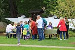 Kodomo No Hi, das Kinderfest, heute Nachmittag im Japanischen Garten (Foto: Eva Maria Wiegand)