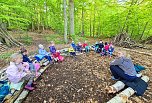 Waldprojekt im Kindergarten (Foto: J.Kolditz)