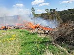 Waldbrand im Birkenmoor (Foto: Fotos: Freiwillige Niedersachswerfen , Freiwillige Feuerwehr Ilfeld/Wiegersdorf / Silvio Dietzel)