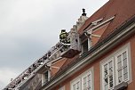 Feuerwehreinsatz in der Innenstadt von Bad Langensalza (Foto: Eva Maria Wiegand)