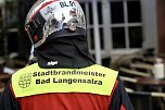 Feuerwehreinsatz in der Innenstadt von Bad Langensalza (Foto: Eva Maria Wiegand)