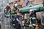 Feuerwehreinsatz in der Innenstadt von Bad Langensalza (Foto: Eva Maria Wiegand)