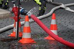 Feuerwehreinsatz in der Innenstadt von Bad Langensalza (Foto: Eva Maria Wiegand)