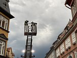 Feuerwehrübung in der Bad Langensalzaer Altstadt (Foto: oas)