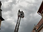 Feuerwehrübung in der Bad Langensalzaer Altstadt (Foto: oas)