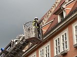 Feuerwehrübung in der Bad Langensalzaer Altstadt (Foto: oas)