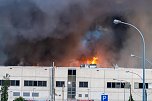 Impressionen vom Brandort in Bleicherode (Foto: Christopher Holzheu)