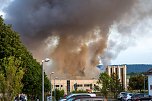 Impressionen vom Brandort in Bleicherode (Foto: Christopher Holzheu)