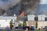 Impressionen vom Brandort in Bleicherode (Foto: Christopher Holzheu)