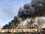 Rettungsarbeiten an der Bäckerei in Bleicherode (Foto: S.Dietzel)