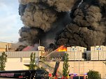 Rettungsarbeiten an der Bäckerei in Bleicherode (Foto: S.Dietzel)