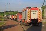 Großbrand bei Panem in Bleicherode (Foto: S. Dietzel)