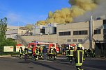 Großbrand bei Panem in Bleicherode (Foto: S. Dietzel)