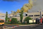 Großbrand bei Panem in Bleicherode (Foto: S. Dietzel)