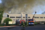 Großbrand bei Panem in Bleicherode (Foto: S. Dietzel)