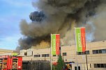 Großbrand bei Panem in Bleicherode (Foto: S. Dietzel)